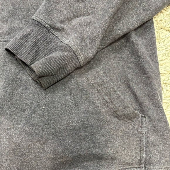 Patagonia Men's Charcoal Zip-Up Hoodie Sweater size XXL Man - Picture 6 of 10